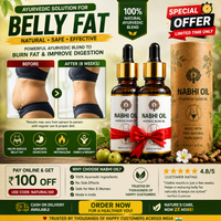 NATUREVA Ayurvedic Nabhi Wellness Oil ( BUY 1 GET 1 FREE ) 🔥